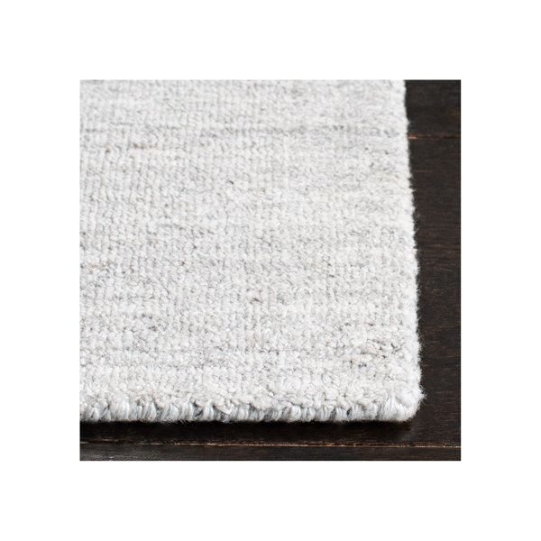 Latitude Run® AbbieLei Handmade Light Gray Rug & Reviews Wayfair